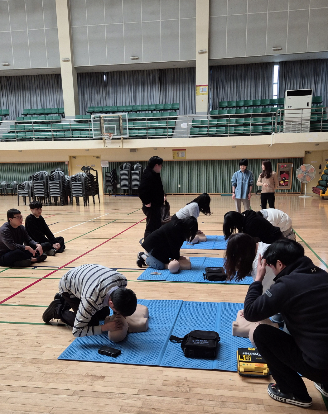 의왕도시공사 국민체육센터, 심폐소생술 및 응급처치교육 실시