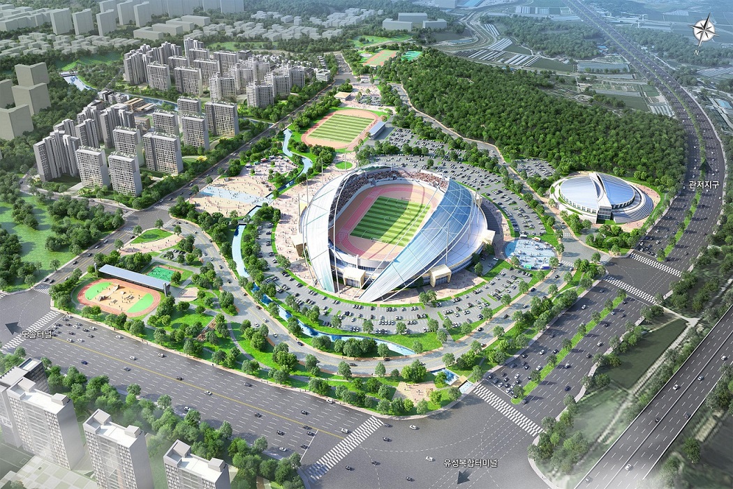 서남부종합스포츠타운 조성 탄력…개발계획 고시