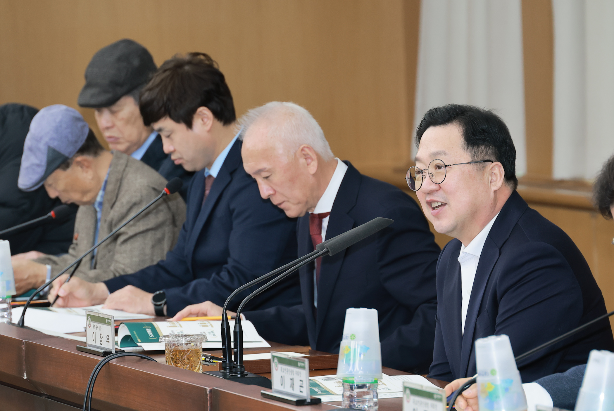 이장우 대전시장, 중견 언론인들과 대화의 시간