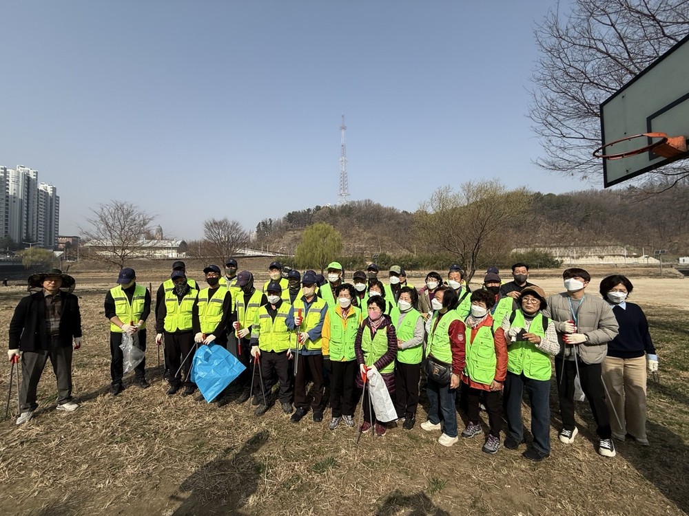 대전 중구, 새봄 맞이 대청소 실시