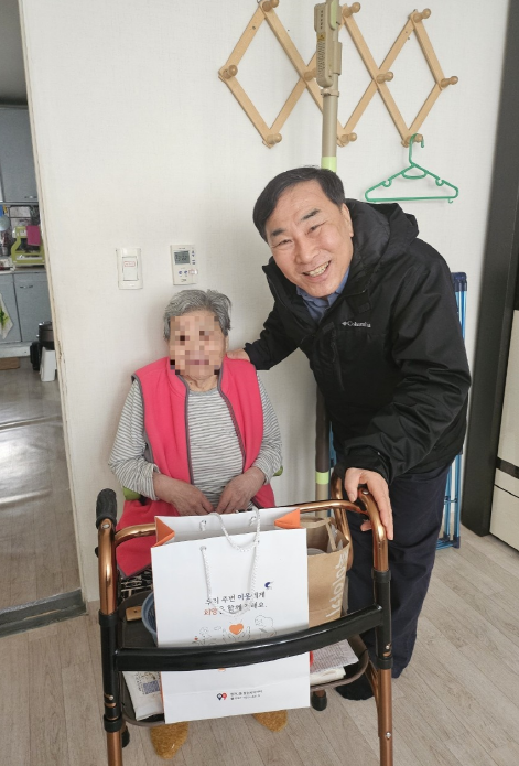 청천2동 지역사회보장협의체, 홀몸 어르신에게 영양죽 및 밑반찬 전달
