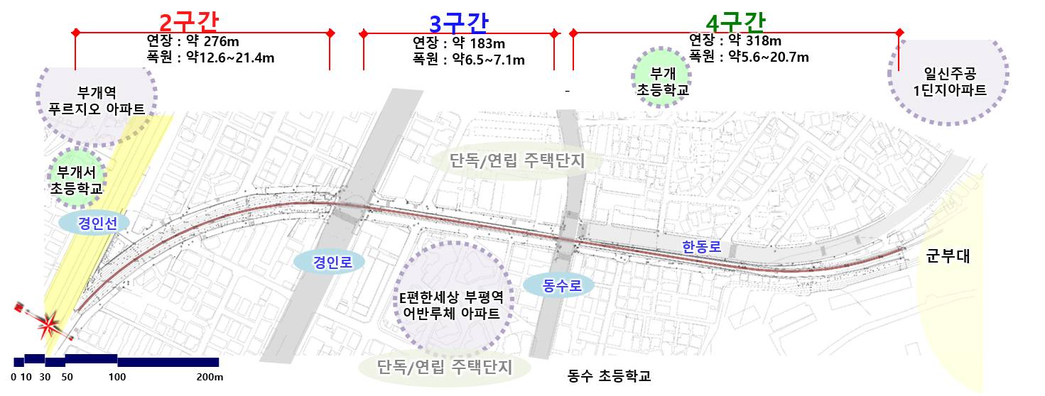 군용철로 환경개선 사업, 부개동에 활력 불어넣다