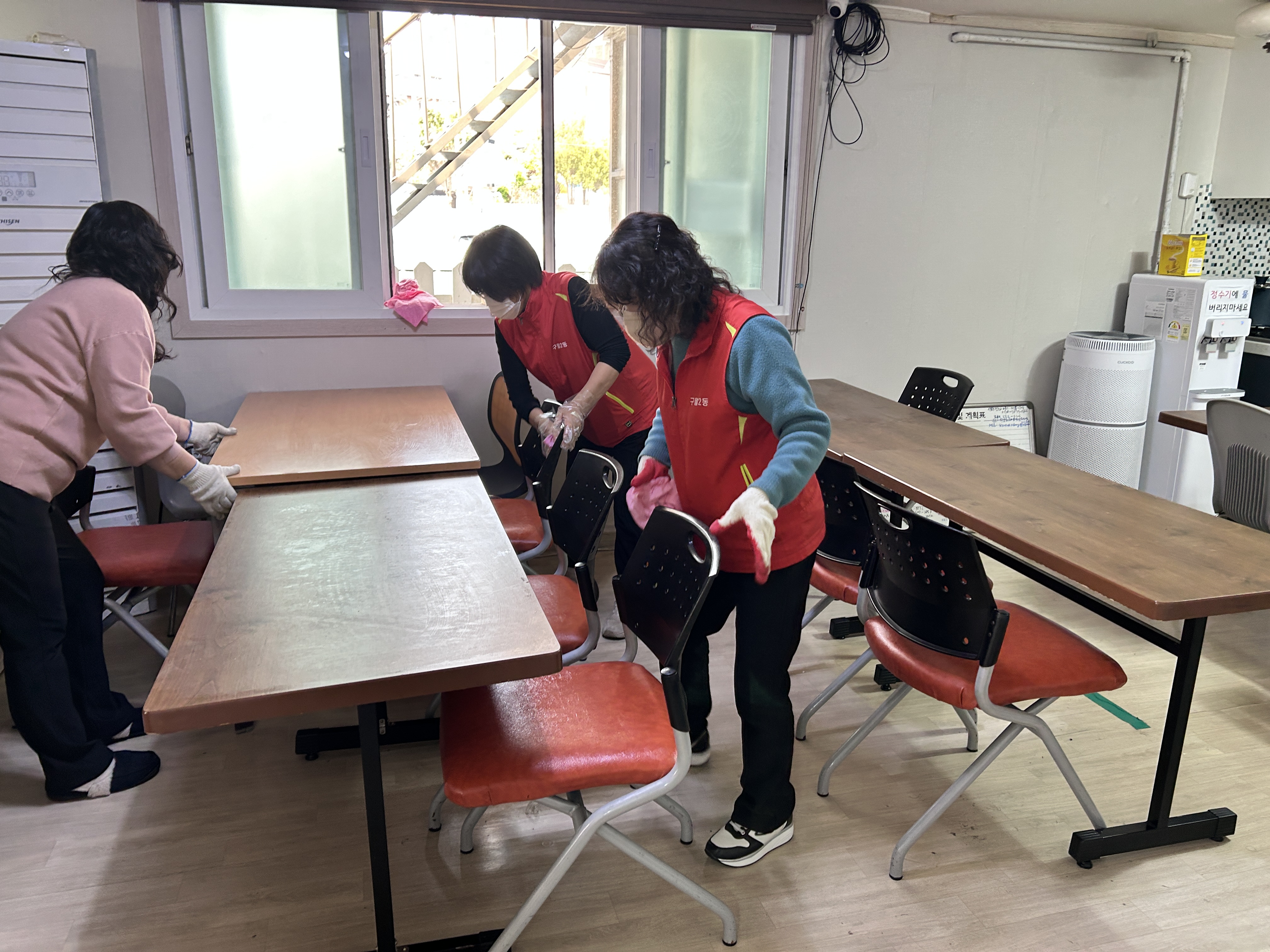 구월2동 통장자율회, 지역아동센터 환경정비 실시