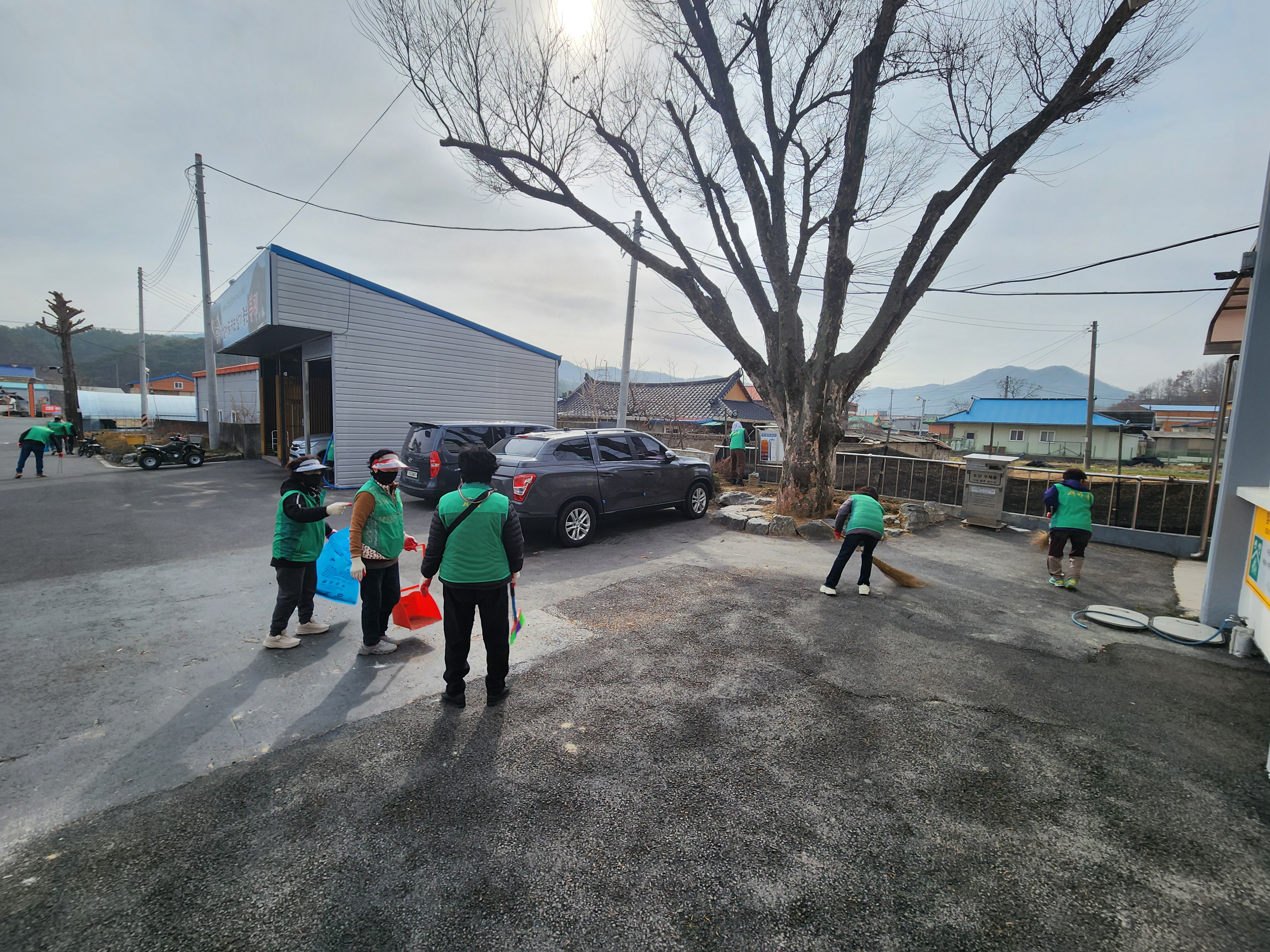 금산군 부리면새마을회, 새봄맞이 대청소 시행