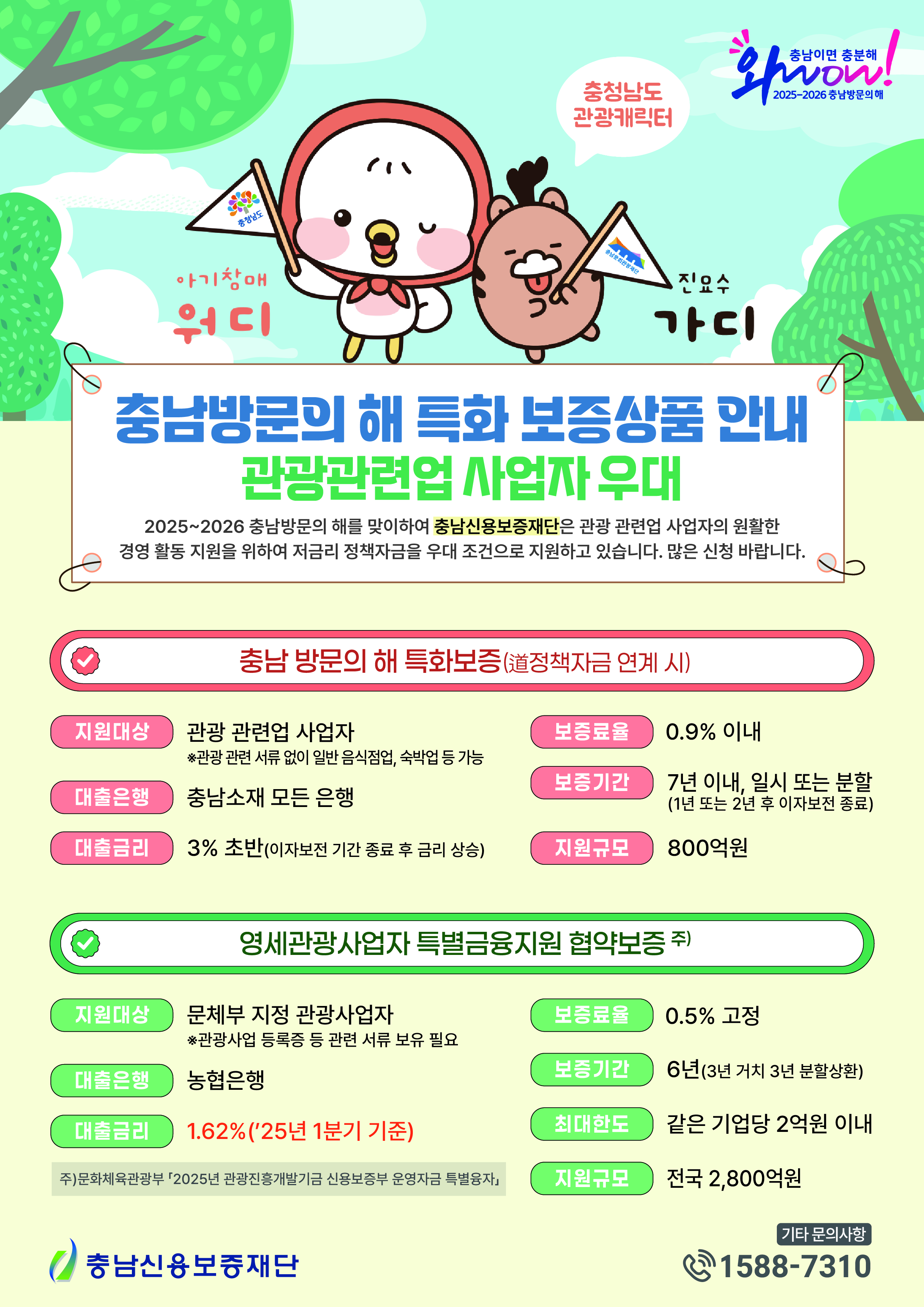 영세 관광사업자 특화 보증상품 출시