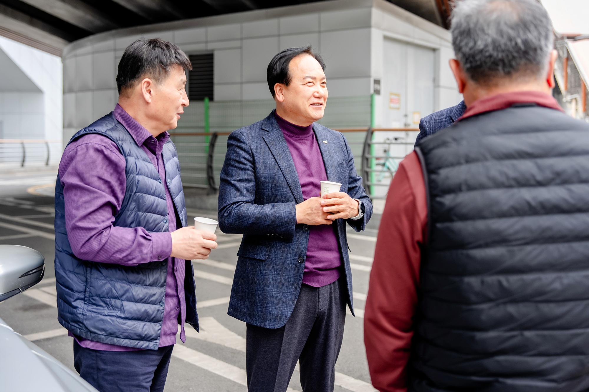 오산시, 택시운수종사자 현장 차담회 진행