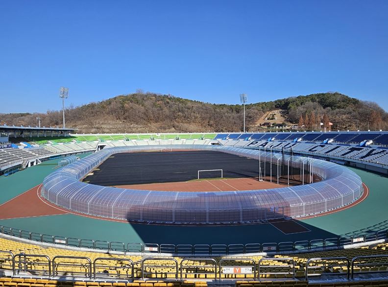 ‘파주스타디움 동계 맞춤형 러닝구장’ 운영 성공적 마무리