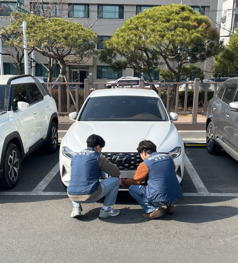 파주시, 체납차량 번호판 영치 일제 단속의 날 운영