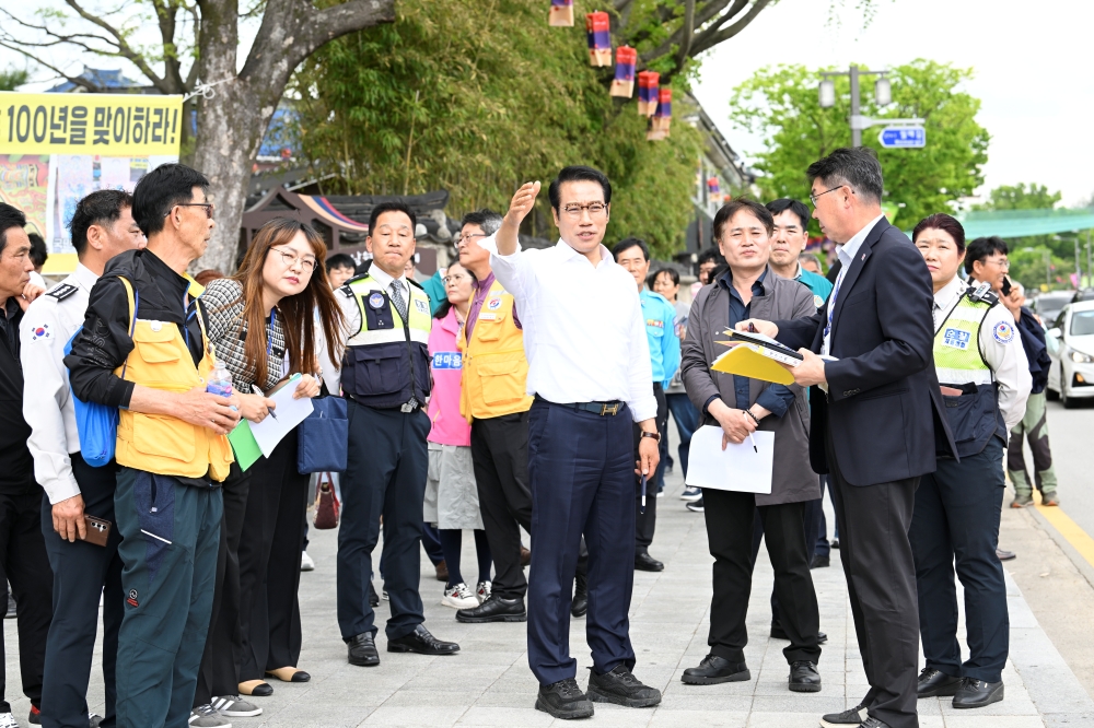 제95회 춘향제 자원봉사 총괄 현장점검 실시