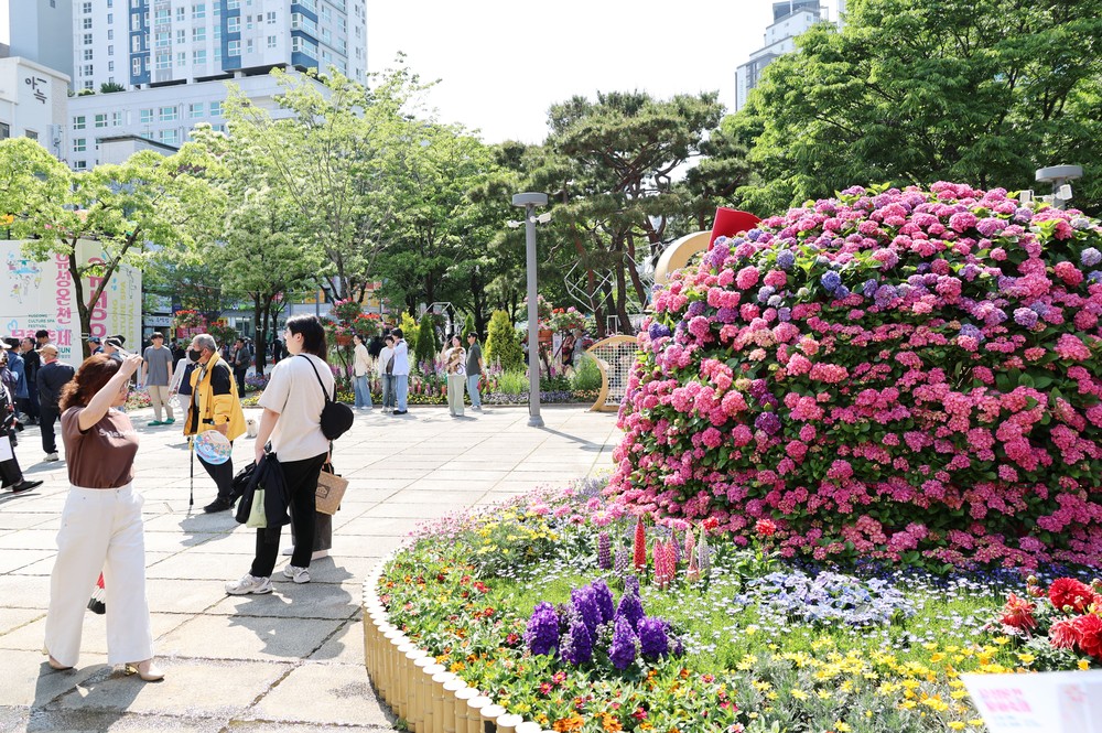 유성구, 사계절 녹색 ‘정원도시’로 변모한다