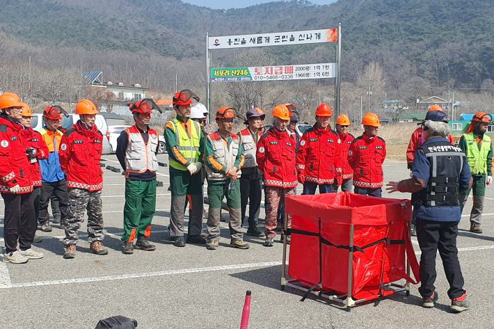 옹진군 덕적면 산불방지교육 실시