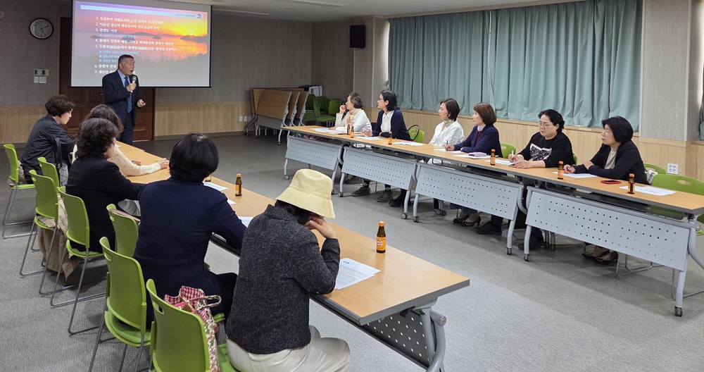 통영시 문화관광해설사 역량강화 교육 및 간담회 실시