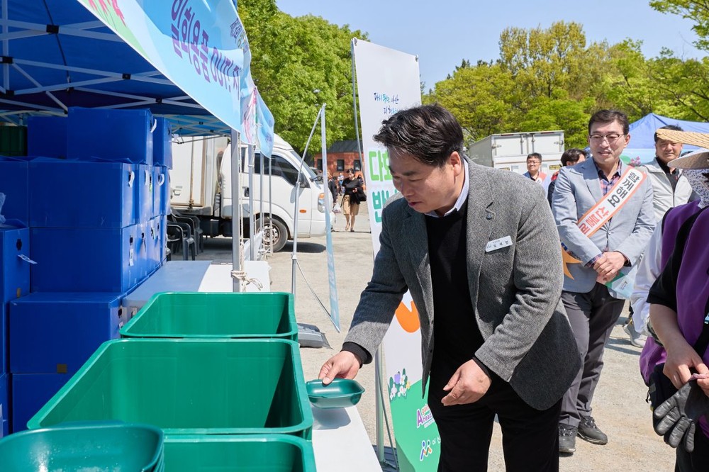 아산시, 영인산철쭉제에서 ‘공공축제 다회용기 전환’ 첫 시행