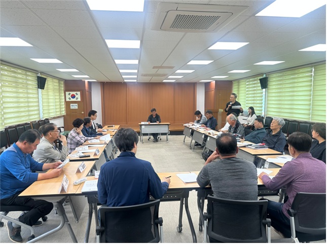 덕치면, 기초생활거점조성사업 주민위원회 회의 개최