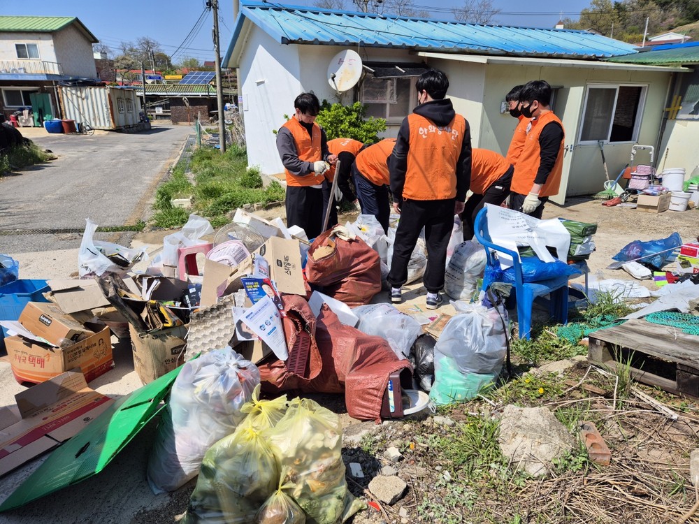 북도면, 한화손해사정 경인지역단 주거취약계층 가구 청소 봉사활동 실시