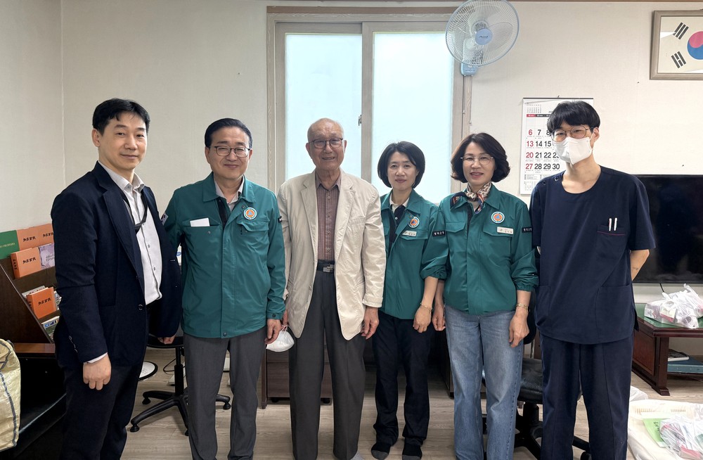 영덕군 보건소, 한센병 이동진료 및 산불 이재민 위문