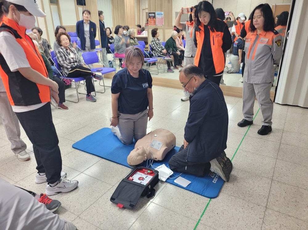 양주시옥정종합사회복지관, 창창한 마을대학 소방안전교육 실시
