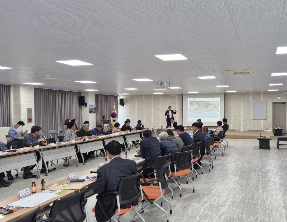 영광군, 백수 해안노을 관광지 지정 관련 지역 설명회 개최