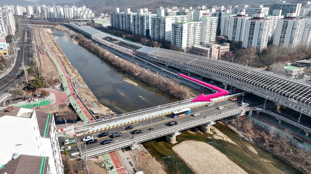 동부간선도로(성수방면)~도봉역 방향 진출 램프 5월 1일 개통