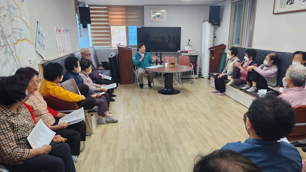 대창면 ‘동네방네 경로당, 찾아가는 행복사랑방’, 호응 속 종료