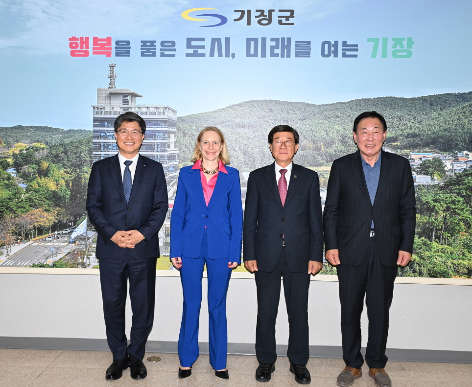 기장군, 글로벌 기업 다쏘시스템과 디지털 기반 협력 논의