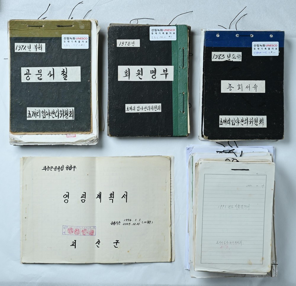 증평 산림녹화 기록물, 유네스코 세계기록유산 등재 쾌거