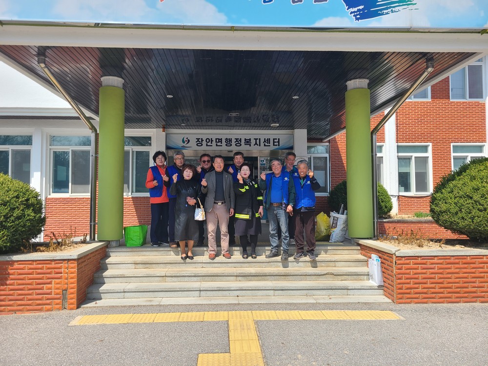 보은군 장안면 바르게살기위원회, 서원계곡에서 국토대청결운동 펼쳐
