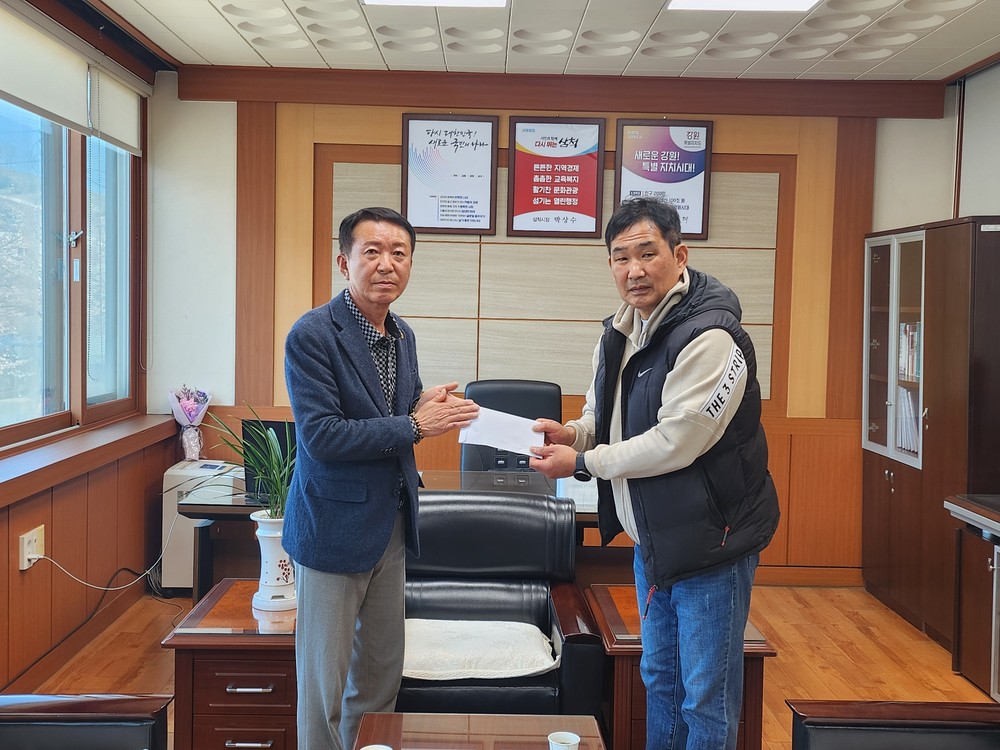 故 양경배 학생 가구에 온정의 손길