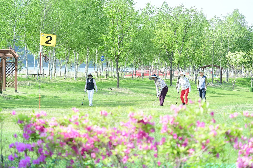 화천 산천어 파크골프장, 휴장 끝내고 5월 재개장