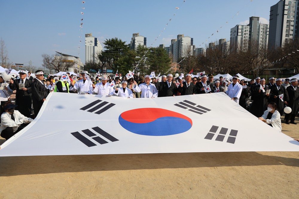 계룡시, 두계장터 4.1 독립만세운동 재현행사 성료