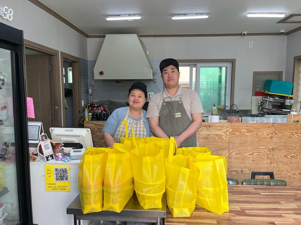 공주시 웅진동, 취약계층에 ‘사랑의 반찬’ 전달