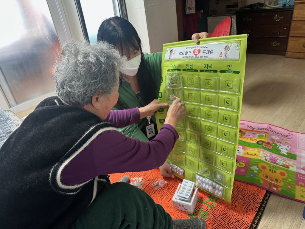 공주시 신풍면, 의료취약계층 건강관리 앞장서