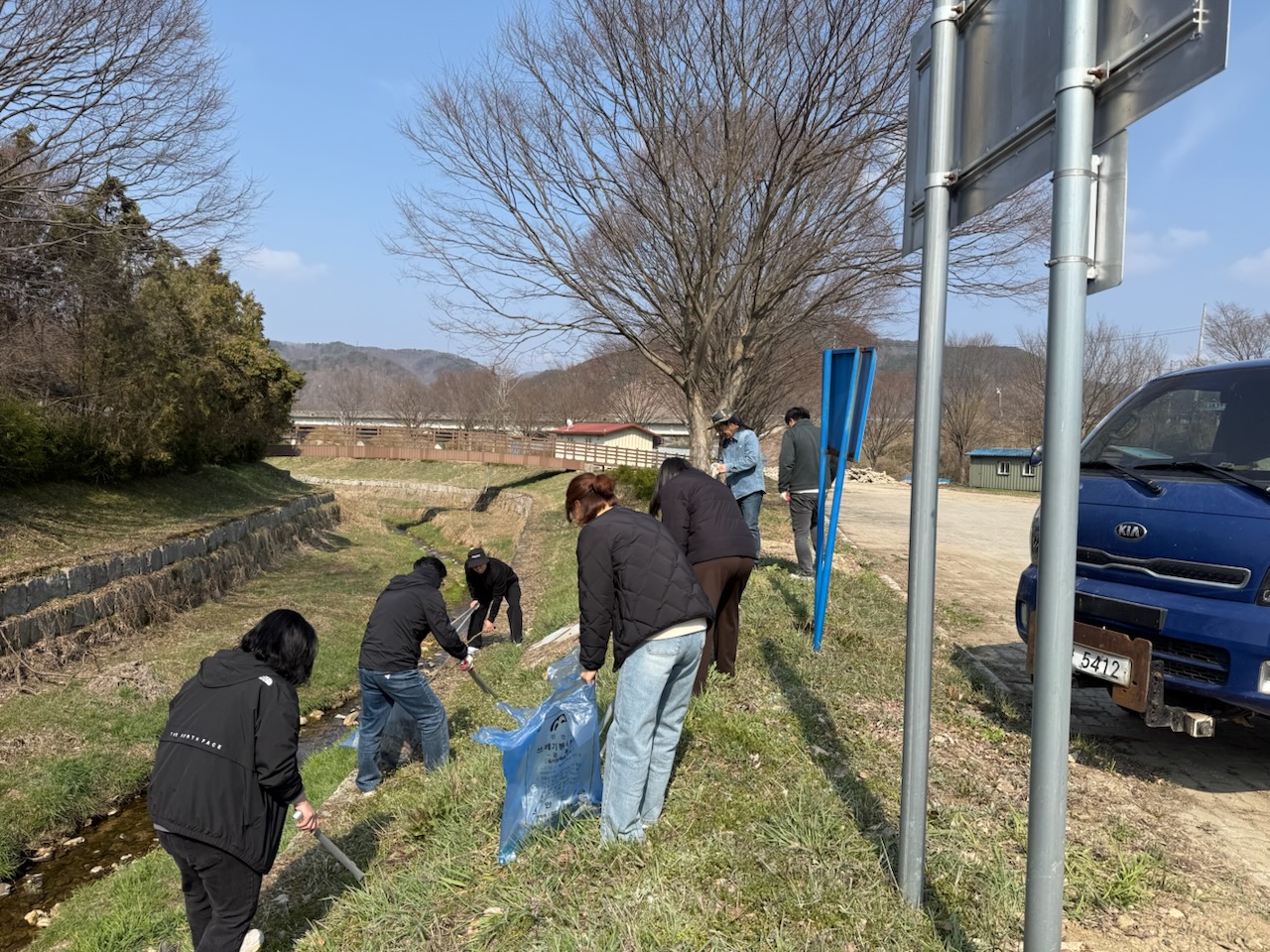 진안군 상전면 국토대청결운동 실시