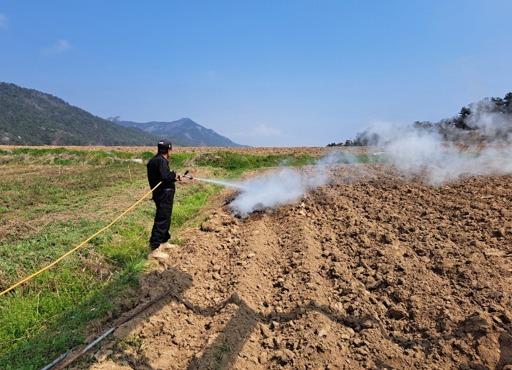 고창군 해리면 봄철 산불예방 총력, 철저한 감시활동