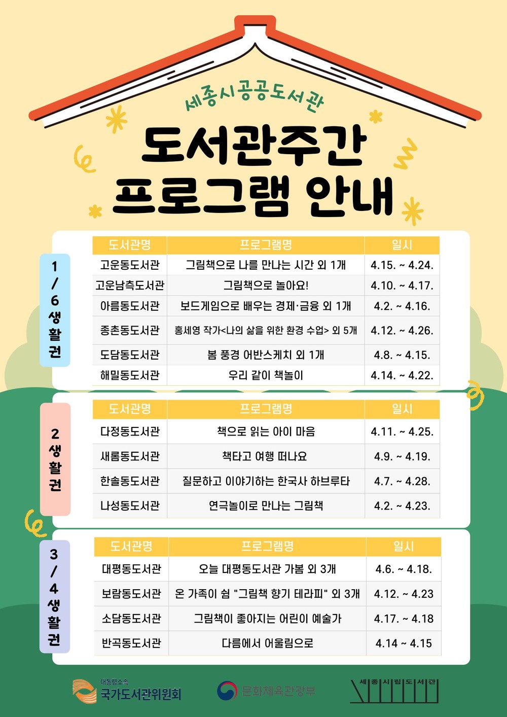 책과 함께 떠나는 우리 동네 도서관 여행