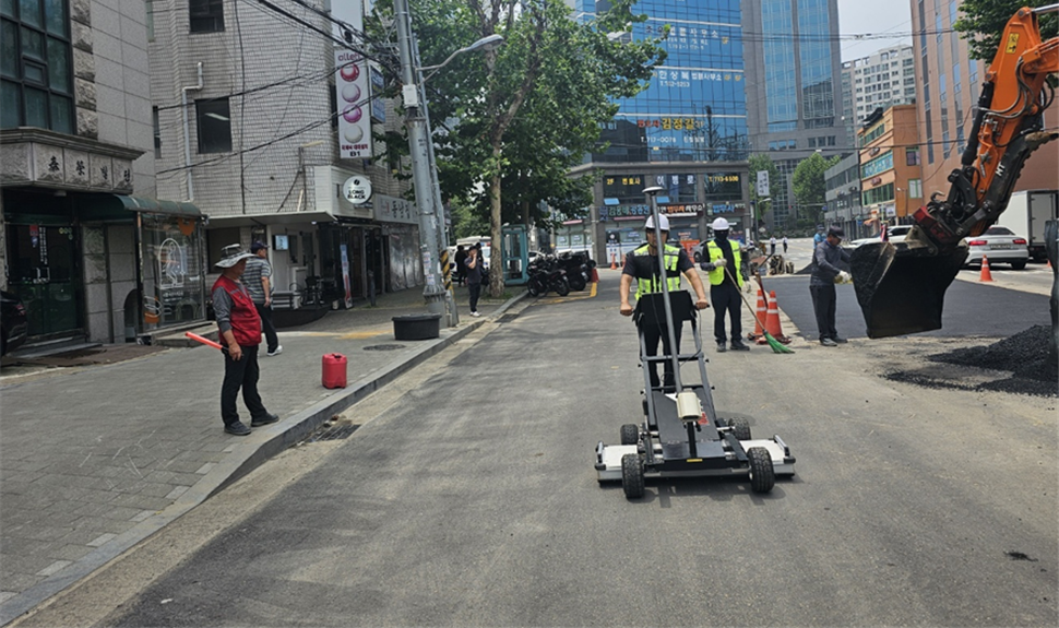 마포구, 땅꺼짐 사고 예방 위해 도로 하부 공동 보수 총력
