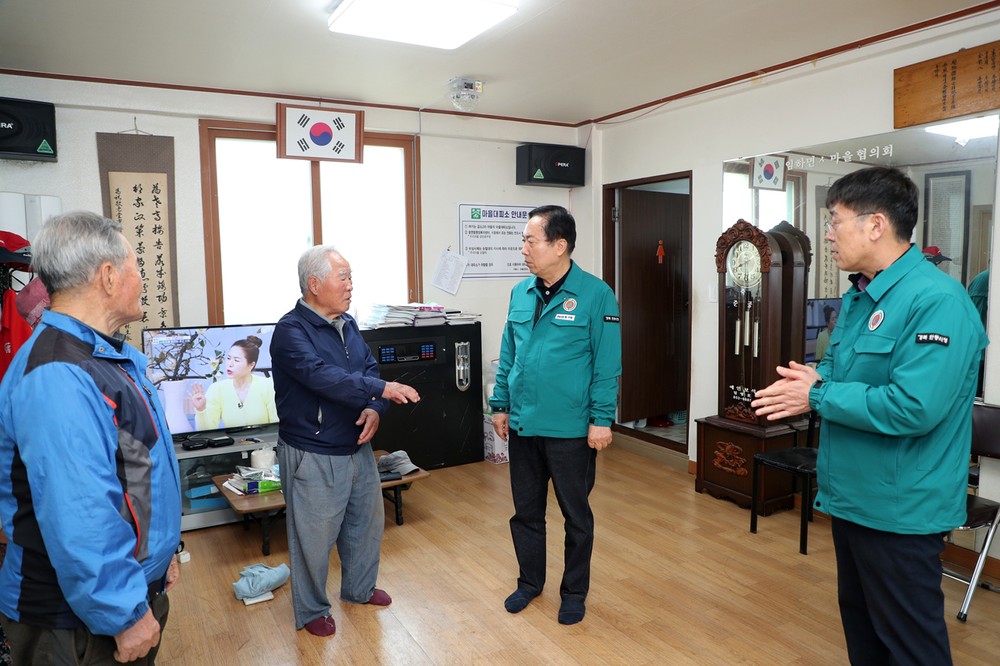 안동시, 산불피해 주민 거주 경로당 지원에 총력