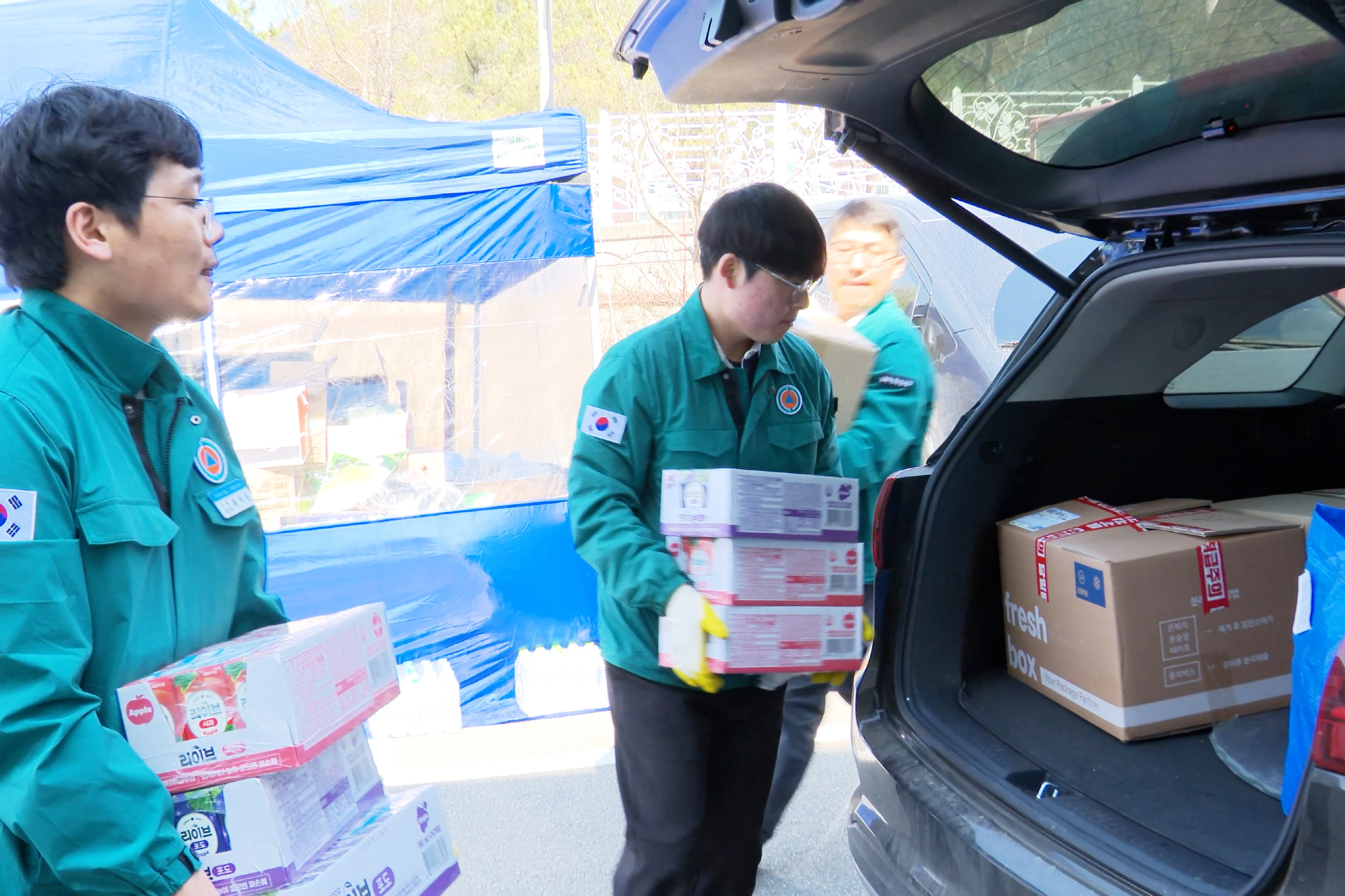 청송군, 산불 이재민 위한 선진시설 지원 및 맞춤형 구호활동 총력