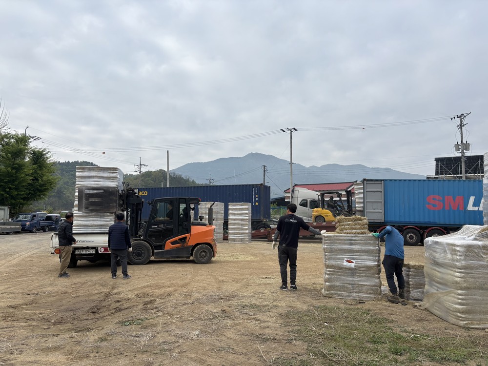 경산시, 축산농가에 건초 1,925톤 공급으로 경영안정 도모