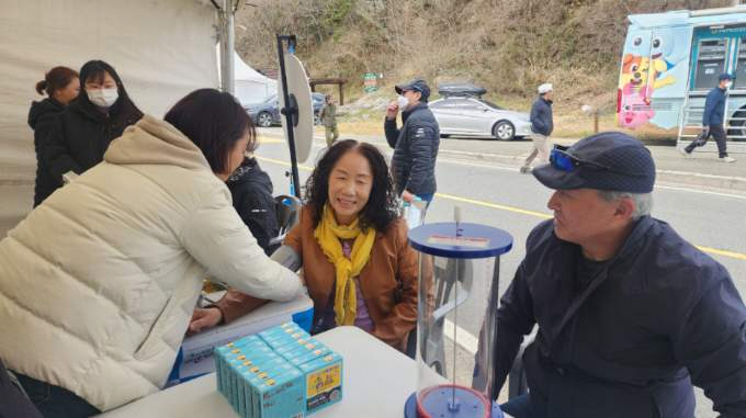 진도 신비의바닷길 축제장 ‘건강증진 홍보관’ 호평