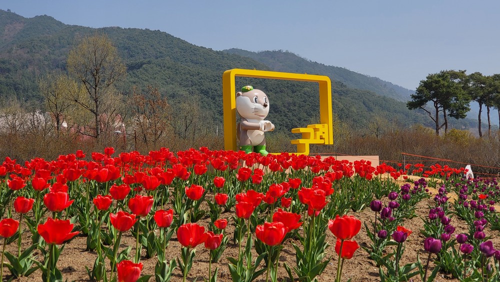 구례군 섬진강 수달생태공원, 사계절 꽃 피는 생태공원으로 거듭나
