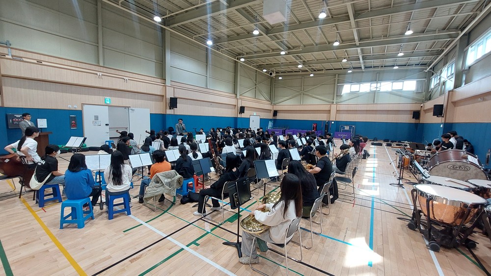 곡성군립청소년관현악단, 곡성세계장미축제 개막공연 본격 준비