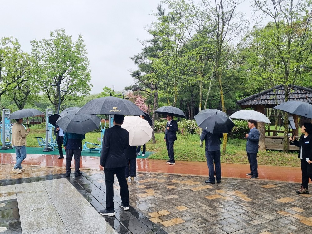 함양군, 주민 의견 반영 위한 어린이공원 현장 방문