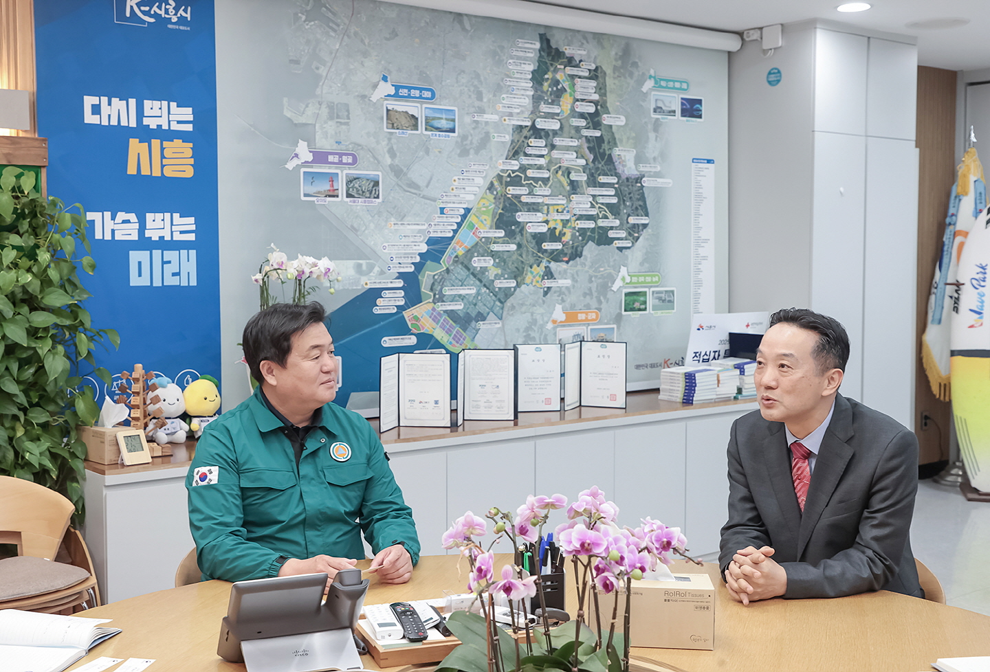 시흥시, 재외동포청 차장과 재외동포 정착지원 방안 논의