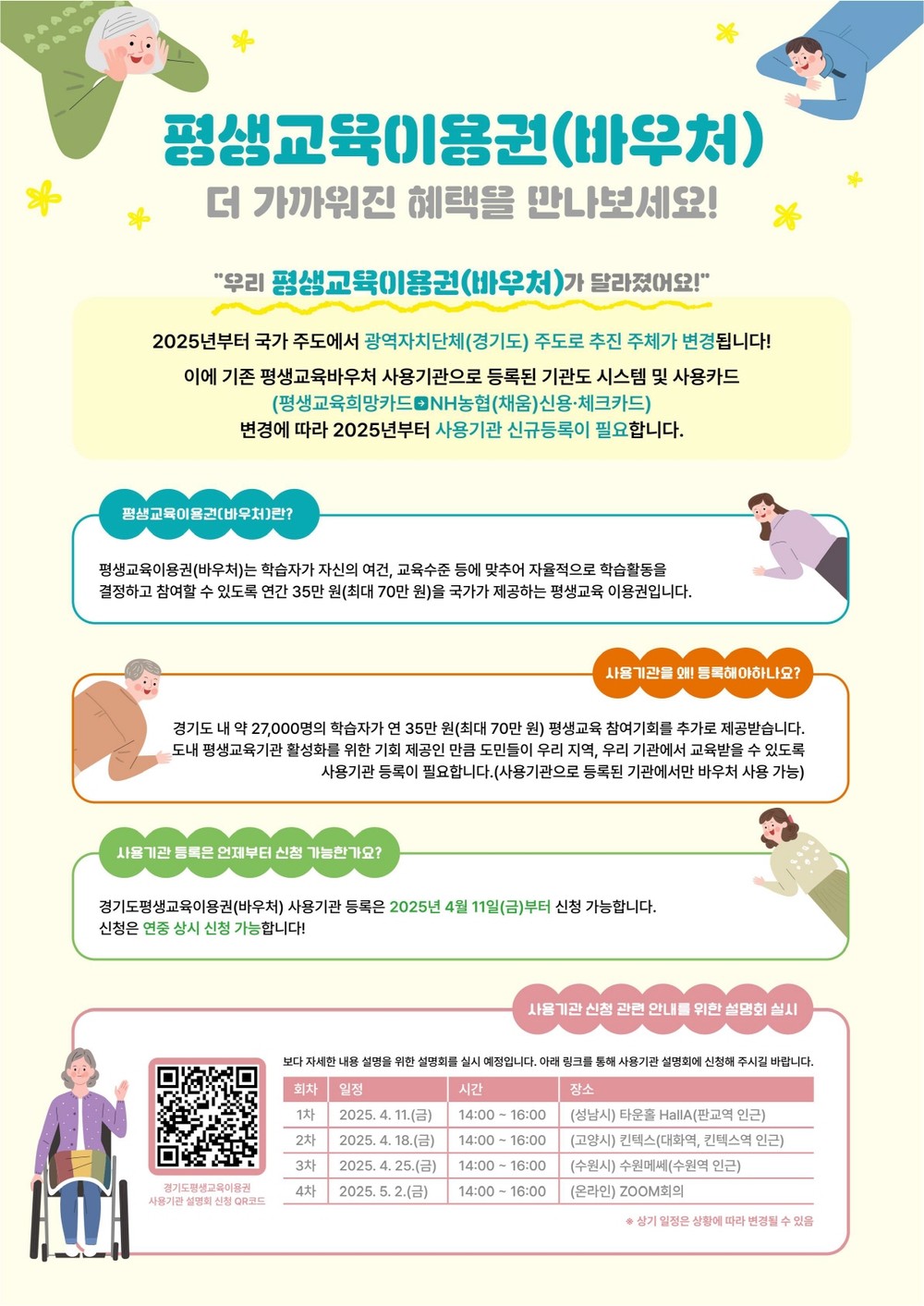 고양 킨텍스서 ‘경기도 평생교육이용권(바우처) 사용기관 설명회’ 개최