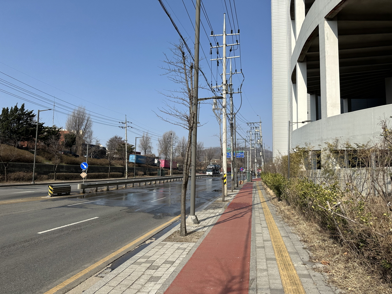 의왕시, 의왕ICD 주변지역 미세먼지 저감 ‘클린로드’ 가동