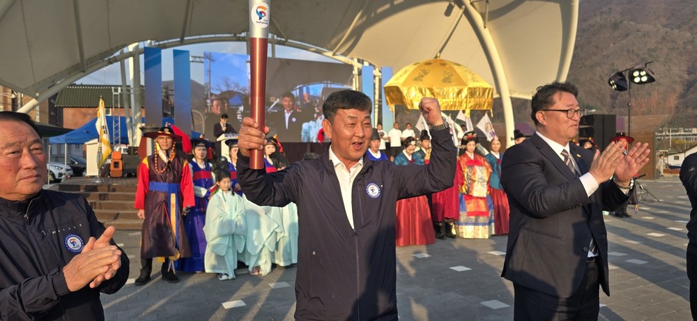 가평군 청평면, 성화안치식‧축하공연 성황리 개최