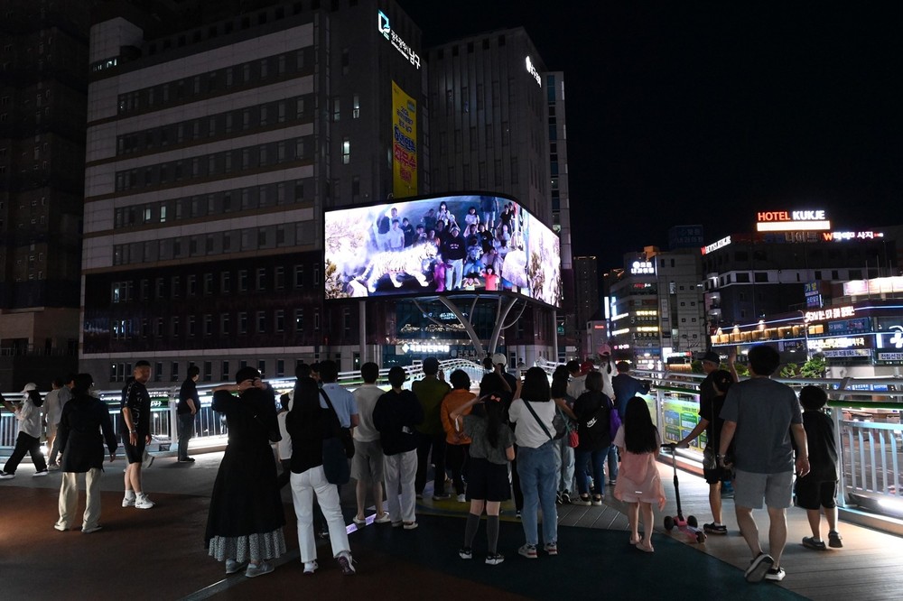 광주 남구, ‘백운광장 미디어월’ 지방재정 살림꾼