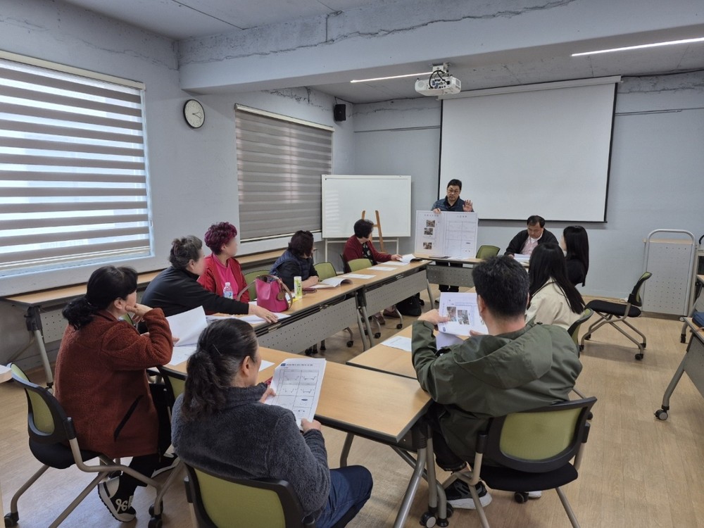 대전 중구, 유천 전통시장 시설개선사업 주민 현장설명회 개최