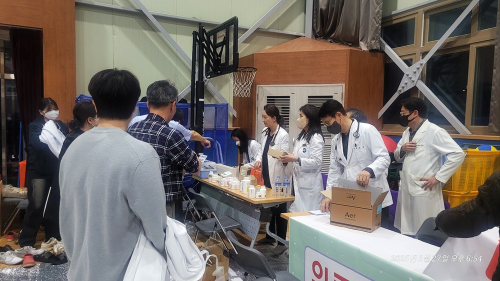 안동시, 산불피해 주민 건강 회복 위한 의료지원 총력